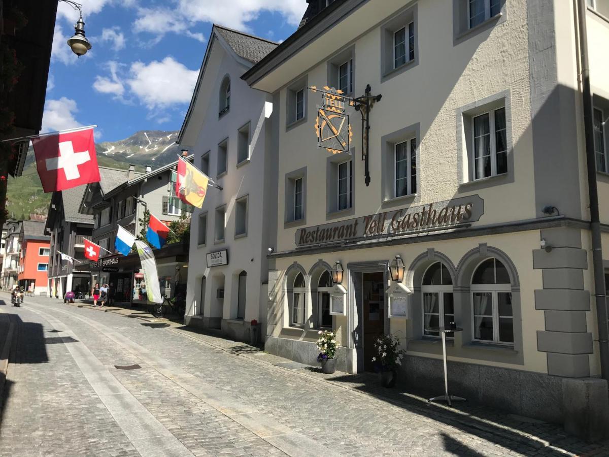 Gasthaus Tell Hotel Andermatt Exterior foto